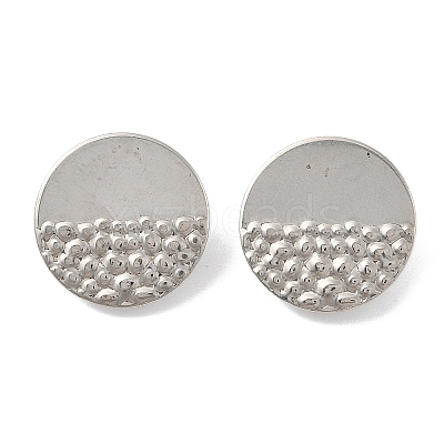 304 Stainless Steel Stud Earrings Findings EJEW-R151-01P-03-1