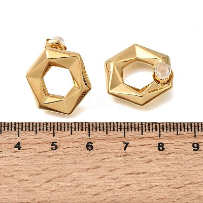 304 Stainless Steel Stud Earrings EJEW-D362-09G-1