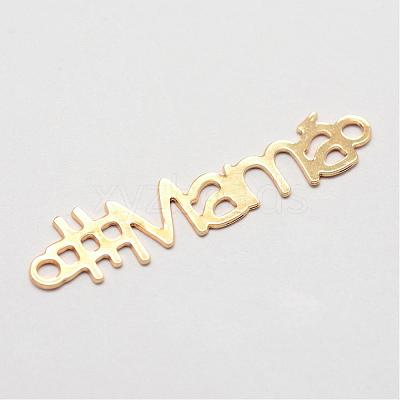 Brass Links connectors KK-P068-06-1