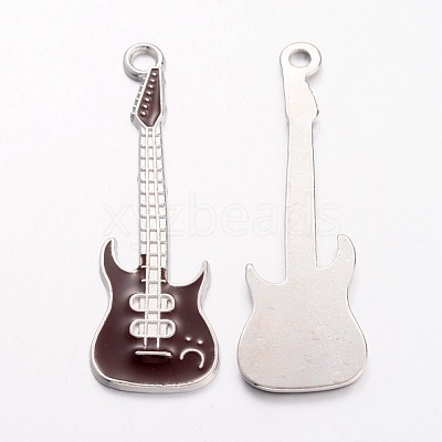 Alloy Enamel Pendants X-EA822Y-1-1