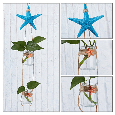 2Pcs 2 Style  Wall Hanging Decorate HJEW-PH0001-12-1