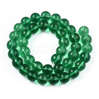 Transparent Glass Beads Strands X-GLAA-T032-T4mm-21-1