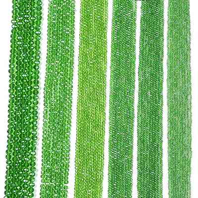 Electroplate Glass Beads Strands EGLA-A044-T3mm-A11-1
