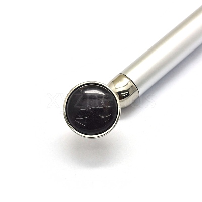 Natural Obsidian Electric Massage Sticks G-E515-13K-1