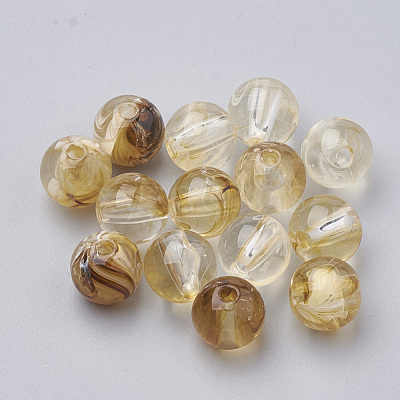 Transparent Acrylic Beads X-TACR-N001-31-1