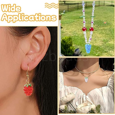 3Pcs Handmade Lampwork Beads LAMP-YW0001-73A-01-1