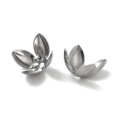 Non-Tarnish 304 Stainless Steel Bead Caps STAS-P319-32P-01-1