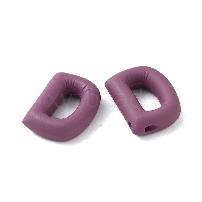 Spray Painted Alloy Pendants FIND-C062-08D-1