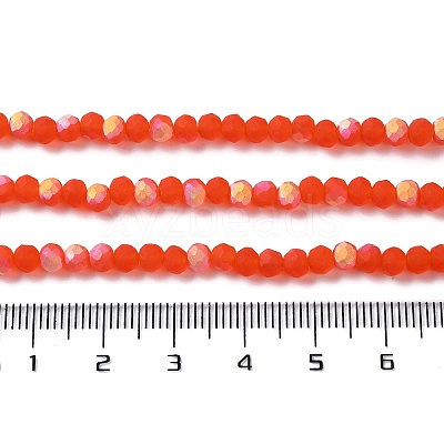 Transparent Glass Beads Strands EGLA-A034-T4mm-MB25-1
