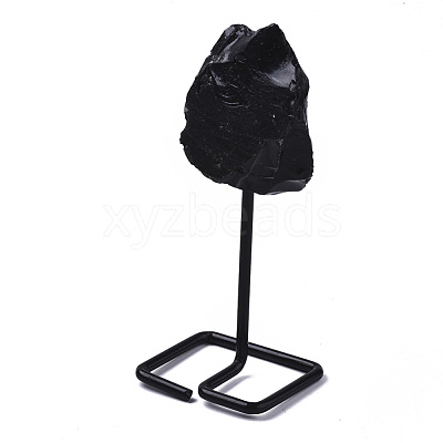 Natural Obsidian Display Decorations G-N0236-040A-01-1