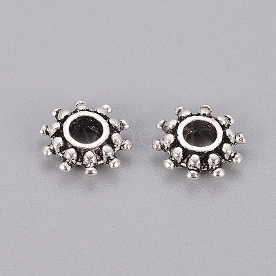 Tibetan Style Spacer Beads LS-LFH10384Y-NF-1