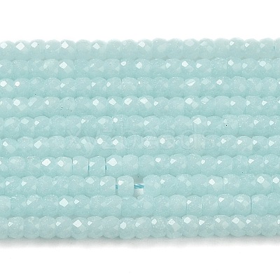 Synthetic Luminous Stone Beads Strands G-C086-01A-01-1