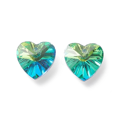 Faceted Glass Charms RGLA-L026-B06-1