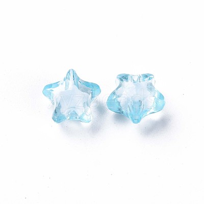 Transparent Acrylic Beads TACR-S152-01A-754-1