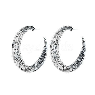 Iron Stud Earrings for Women WG0105C-01-1