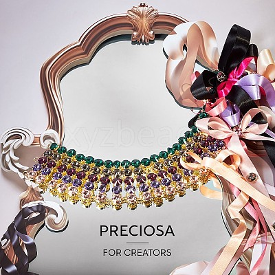 Preciosa® MAXIMA Crystal Round Stones Y-PRC-RASS39-50520-1