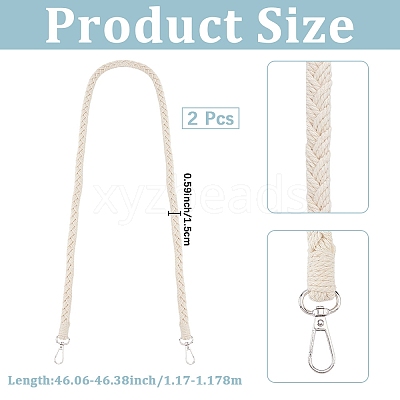 2Pcs Imitation Leather Twist Knitting Cord Mobile Straps FIND-CP0003-73C-1