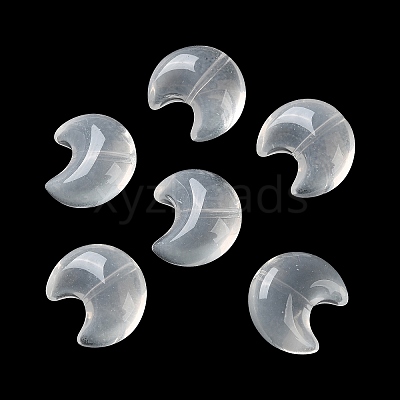 Baking Paint Transparent Glass Beads DGLA-F003-01C-1