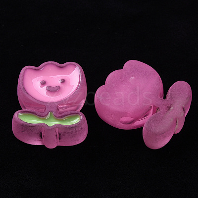 Transparent Acrylic Beads X-MACR-S374-03B-02-1