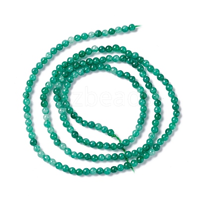 Natural White Jade Beads Strands G-C247-02D-1
