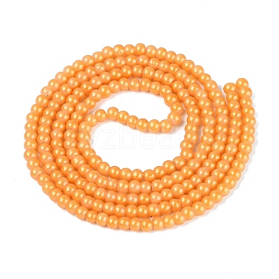 Baking Paint Glass Pearl Beads Strands LS-DGLA-ZX001-05B-12-1