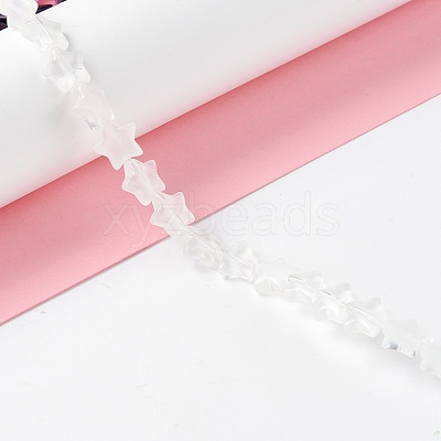 Transparent Glass Beads Strand GLAA-K057-01J-1
