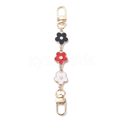 Flower Plastic Enamel Link Purse Short Chain FIND-JF00100-02-1