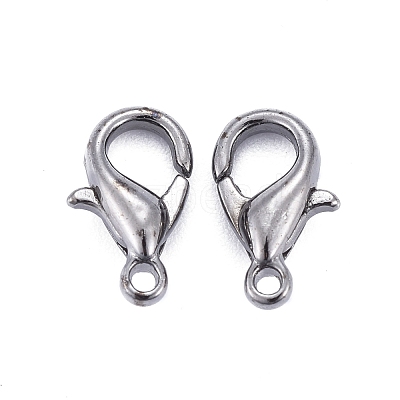 Zinc Alloy Lobster Claw Clasps E103-B-1