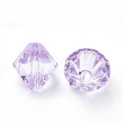 Transparent Acrylic Beads TACR-S146-4mm-18-1
