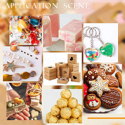 Square Hollow Out Heart Kraft Paper Storage Gift Boxes CON-WH0095-66A-1