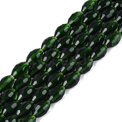 Transparent Glass Beads Strands GLAA-N071-01A-A16-1