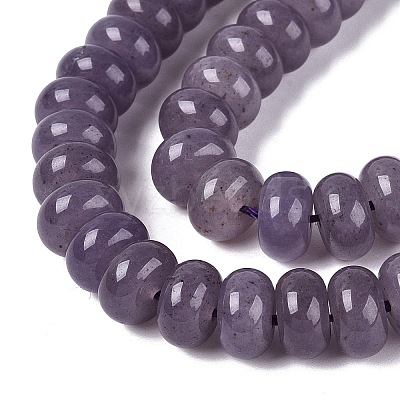 Natural White Jade Beads Strands G-Q613-01F-26-1