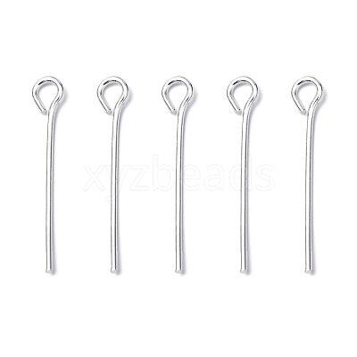 Silver Color Plated Iron Eye Pin X-EPS2.0cm-1