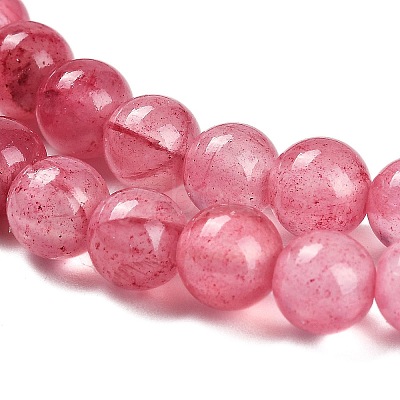 Natural Green Jade Beads Strands G-B128-A06-02-1