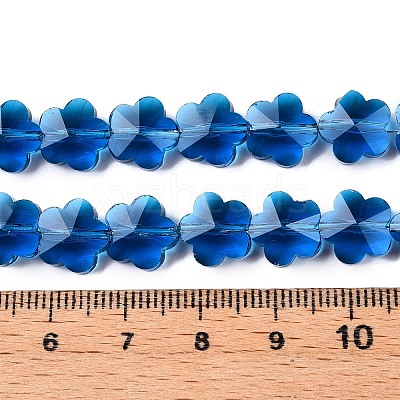 Transparent Glass Beads GLAA-Q066-10mm-C17-1