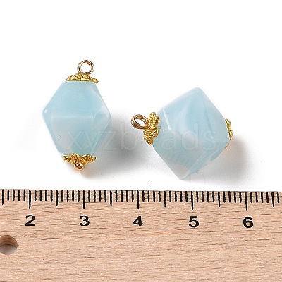 Two Tone Acrylic Pendants MACR-C033-07B-1