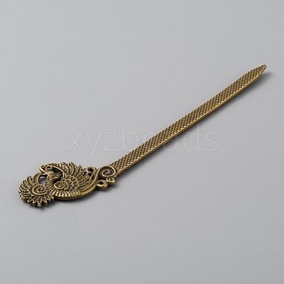 Alloy Phoenix Hair Sticks MRMJ-WH0077-100I-AB-1