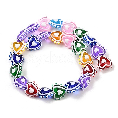 Handmade Lampwork Beads LAMP-D003-02-1