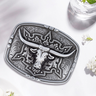 1Pc Alloy Belt Buckles FIND-CL0001-40AS-1