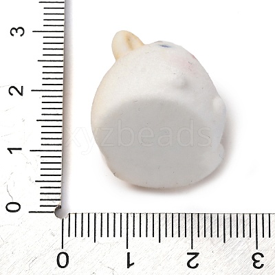 Flocky Animal Resin Pendants FIND-S001-05H-1