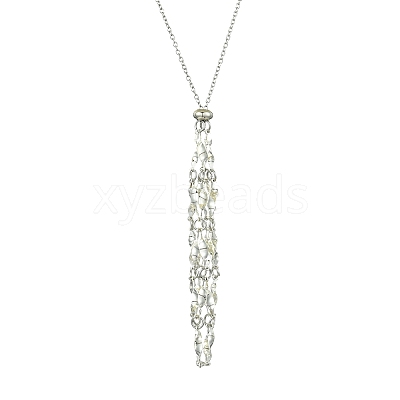 3Pcs 3 Style Brass Macrame Pouch Empty Stone Holder for Pendant Necklaces Making NJEW-AB00027-1