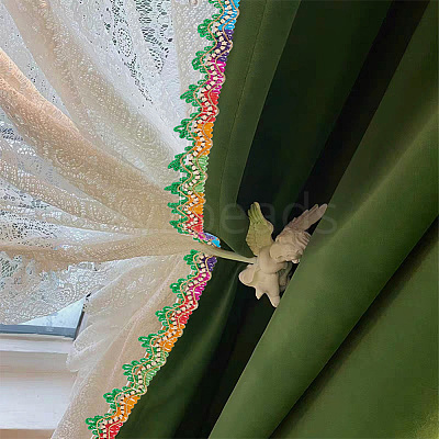Filigree Corrugated Lace Ribbon OCOR-WH0066-94A-1