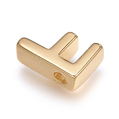 Brass Charms LS-ZIRC-I037-01F-G-1