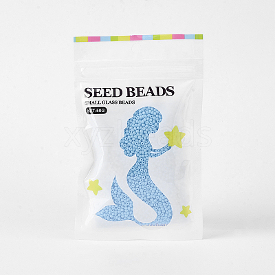 12/0 Grade A Baking Paint Glass Seed Spacer Beads X-SEED-Q009-FJX08-1