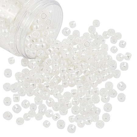 ABS Plastic Imitation Pearl European Beads SACR-NB0001-11-1