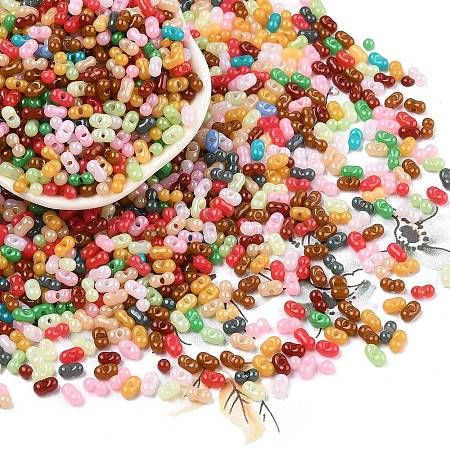 Baking Paint Glass Seed Beads SEED-L011-09A-01-1