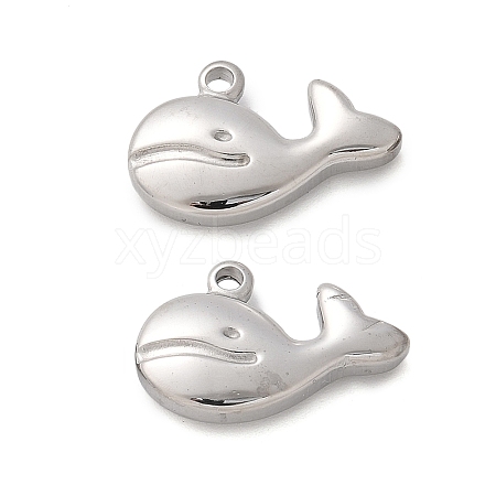 304 Stainless Steel Pendants STAS-L022-484P-1