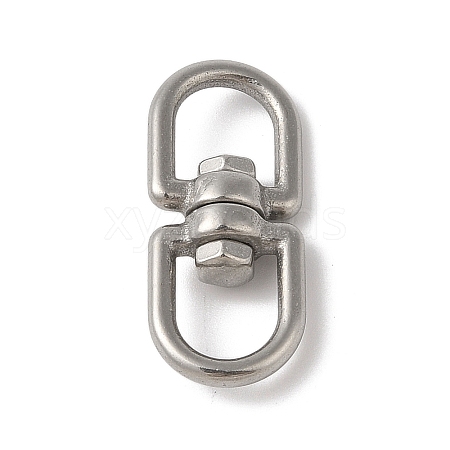 Non-Tarnish 304 Stainless Steel 8 Shape Swivel Clasps STAS-S127-03P-01-1