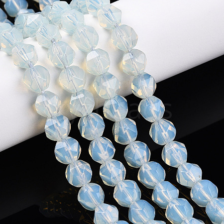 Opalite Beads Strands G-T139-8mm-49-1