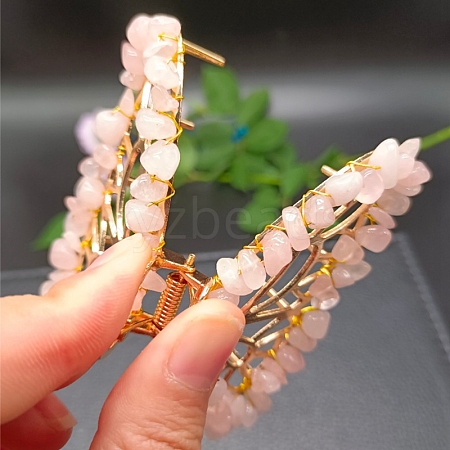 Alloy Claw Hair Clips PW-WGDDA4E-01-1